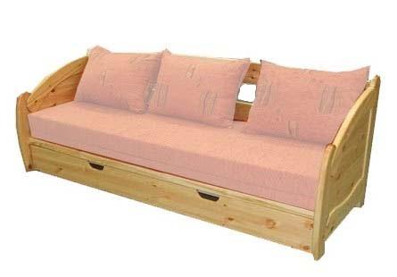Kikol kanapéágy ágyráccsal, Kategória:Kanapék, Szélesség:85cm Hosszúság:206cm Magasság:74cm